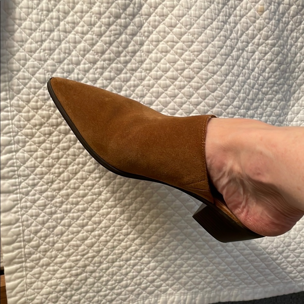 Chocolat Blu Elegant Brown Women's Mules, worn once!